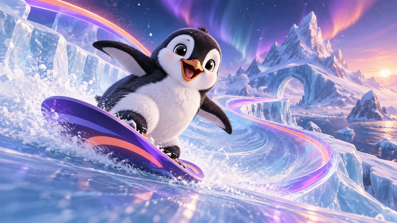 Pinguim Surf